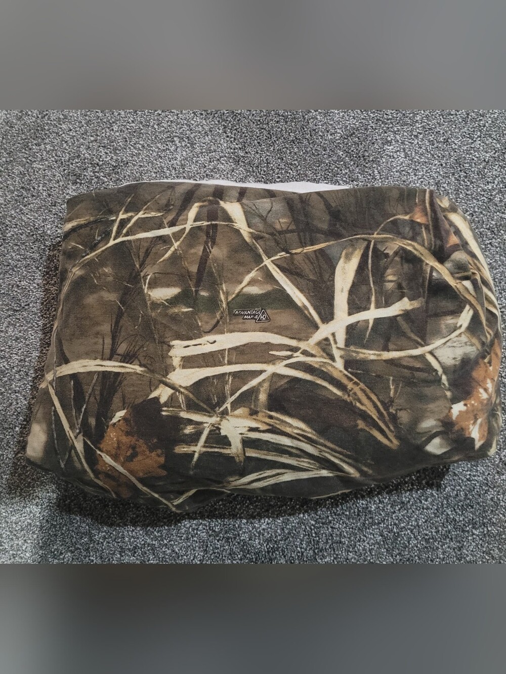 Camo Realtree Advantage Max 4 HD Bed Skirt and Fitted Sheet Size Full